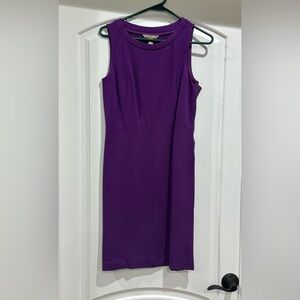 Banana Republic Rich Purple Midi Dress